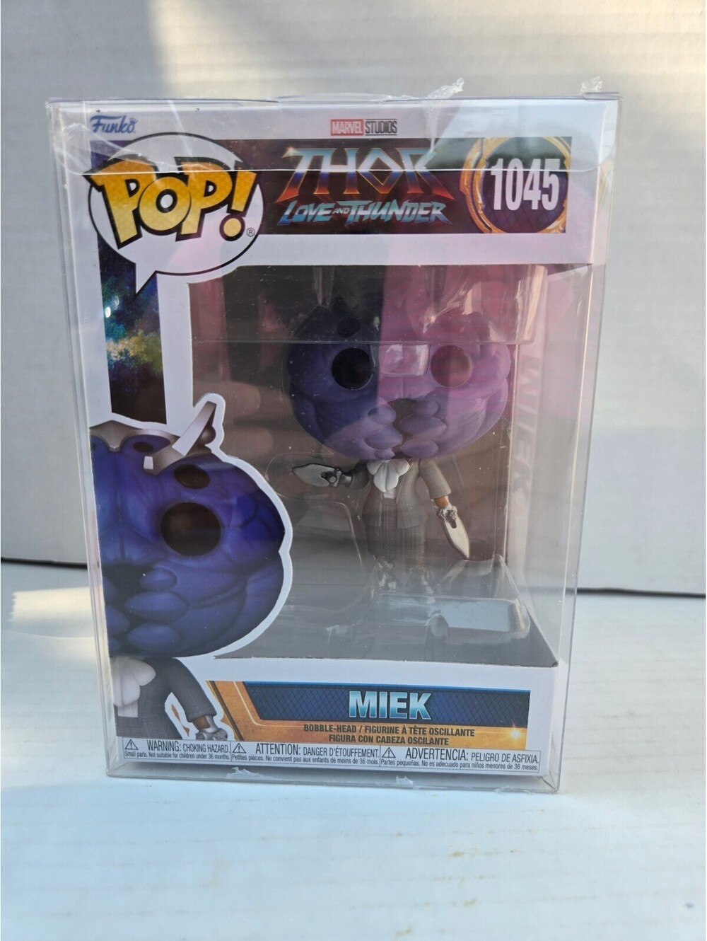 Funko Pop! Marvel Thor: Love and Thunder Miek #1045 Collectible Figure